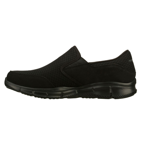 Skechers Men Wide Fit (2E) Shoes - Persistent Black