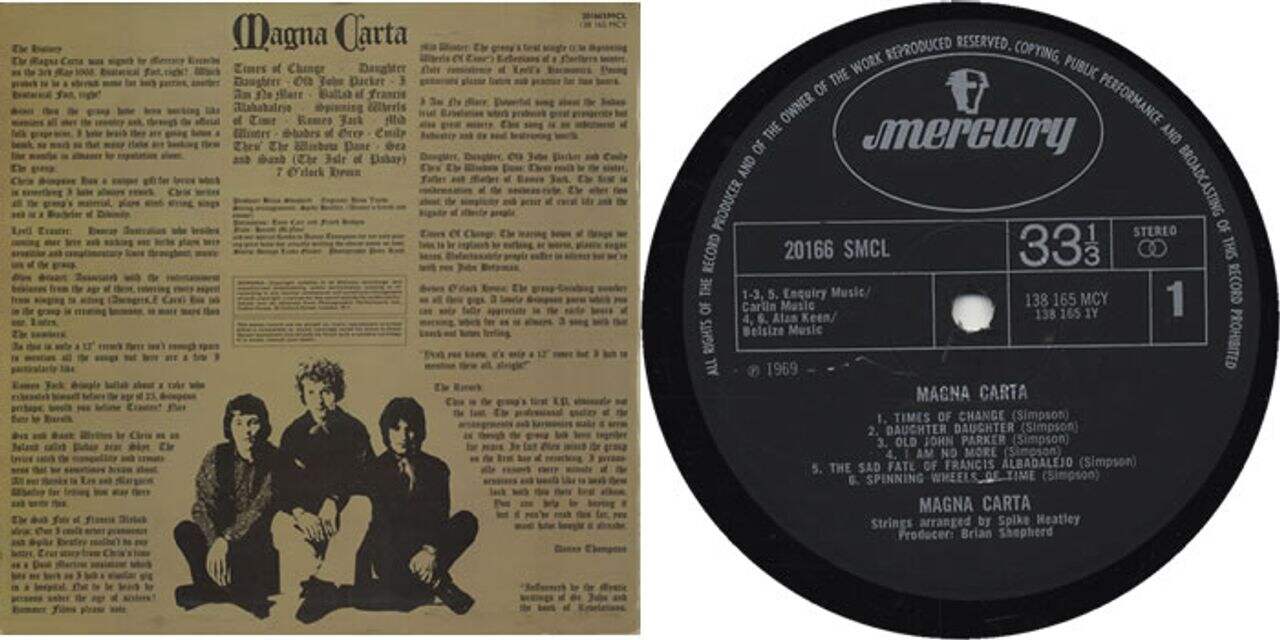 Magna Carta Magna Carta UK Vinyl LP