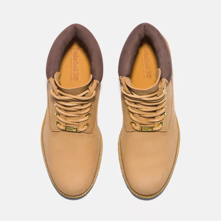 Timberland 50th Edition Butters 6-Inch Boot imperméables pour homme en Golden Butter