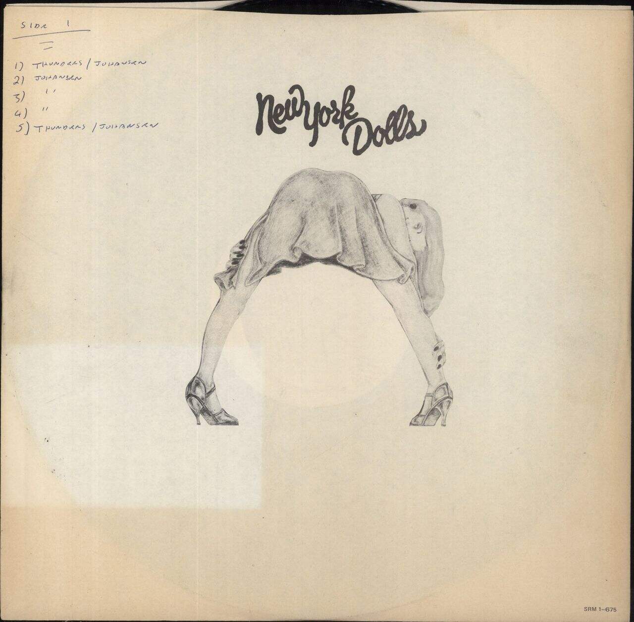 New York Dolls New York Dolls - PRC Pressing US Vinyl LP