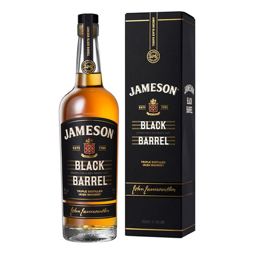 Jameson Black Barrel Blended Irish Whiskey with Gift box, 70 cl