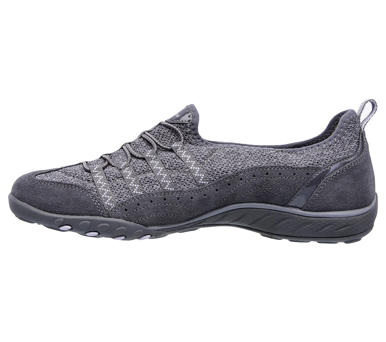 Skechers Women Relaxed Fit: Breathe Easy - Sweet Sound Charcoal