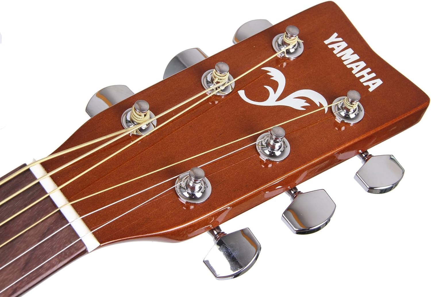 Yamaha FX310AII Acoustic guitar Clásico 6strings Café, Amarillo - Guitarra (6 cuerdas, 1 cm, 412 mm, 102.9 cm, 50.5 cm, 9.6 cm)