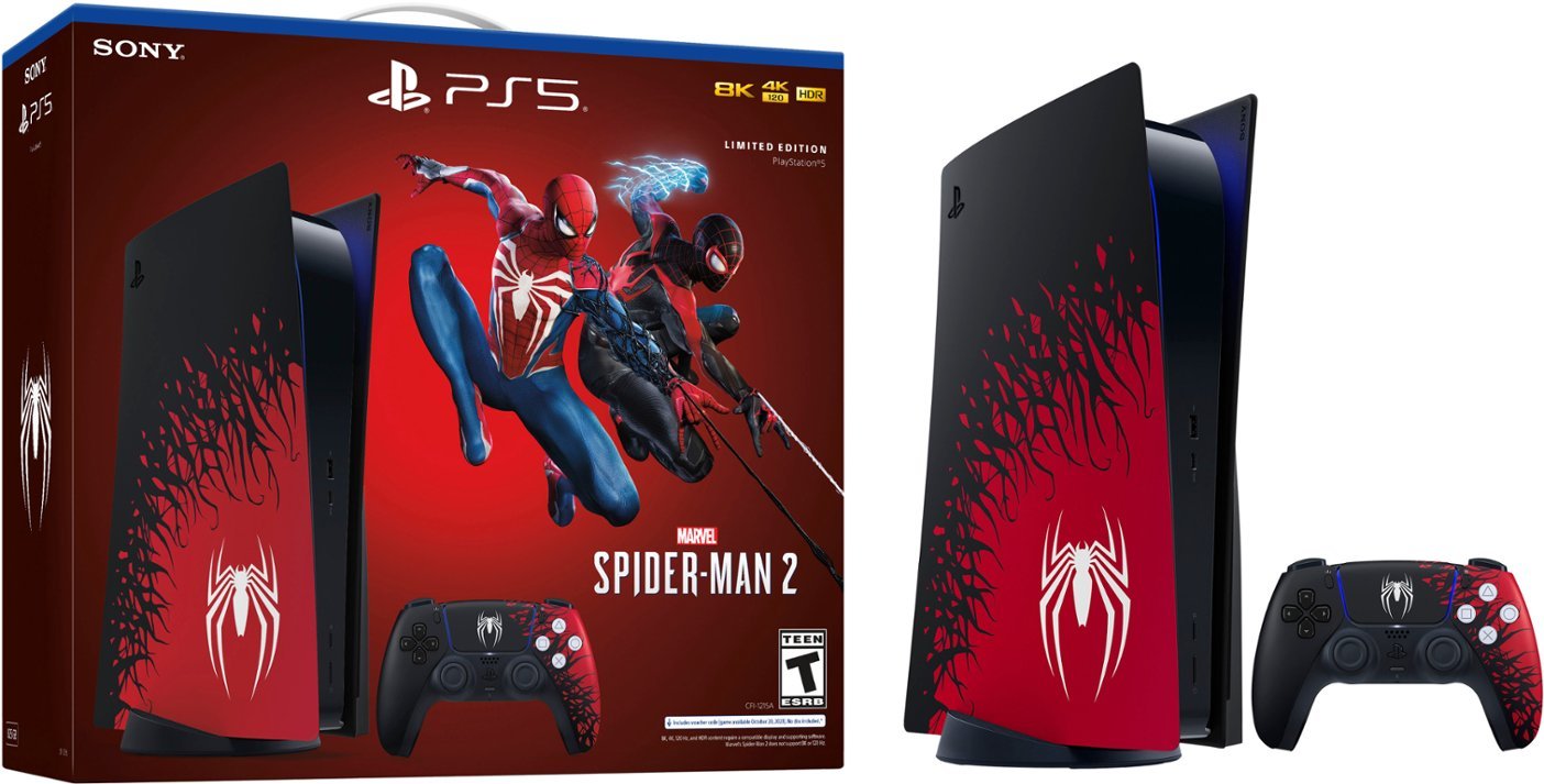 PlayStation 5 Console – Marvel’s Spider-Man 2 Limited Edition Bundle - Multi
