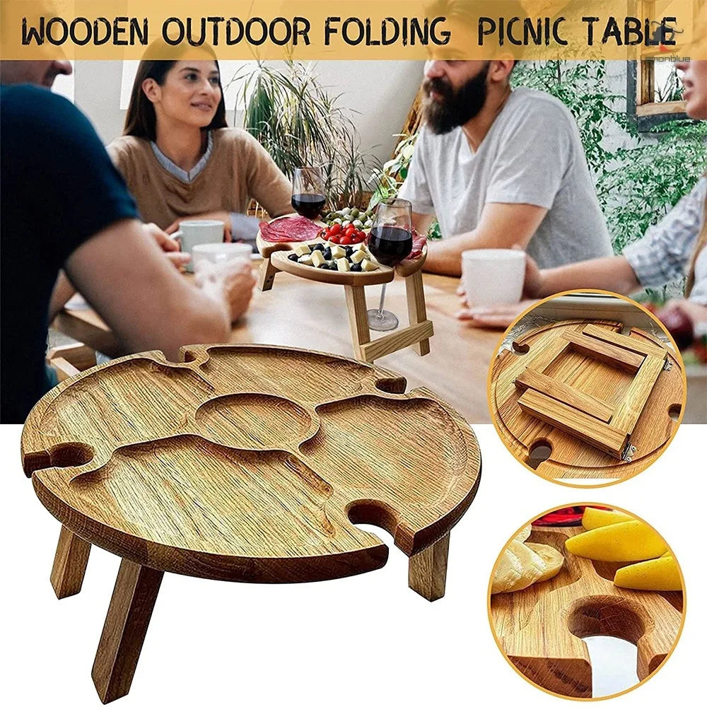 Wooden Outdoor Folding Picnic Table