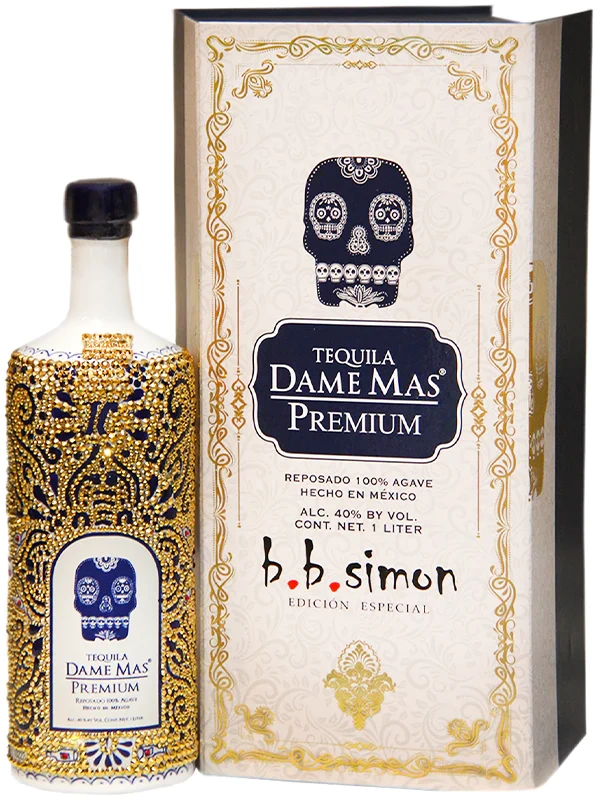 Tequila Dame Mas Premium B.B. Simon Special Gold Edition Reposado