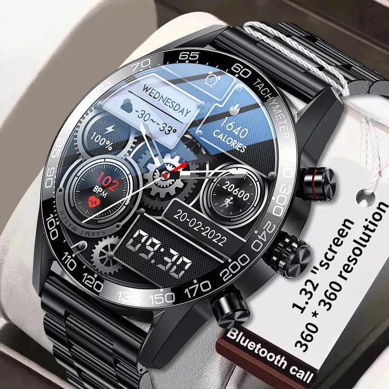2024 Nuevo Reloj Inteligente Reloj Personalizado Cara Deportes Impermeable BLUETOOTH Llamada SMARTWATCH ECG+PPG