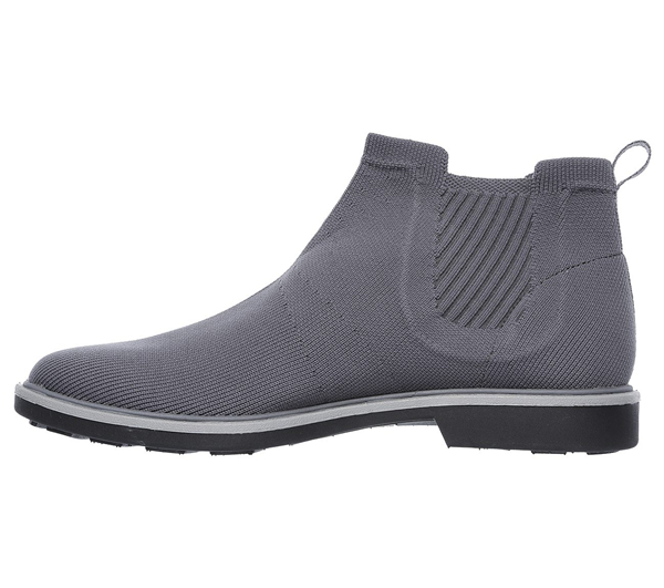 Skechers Men Boots: Tamar Charcoal