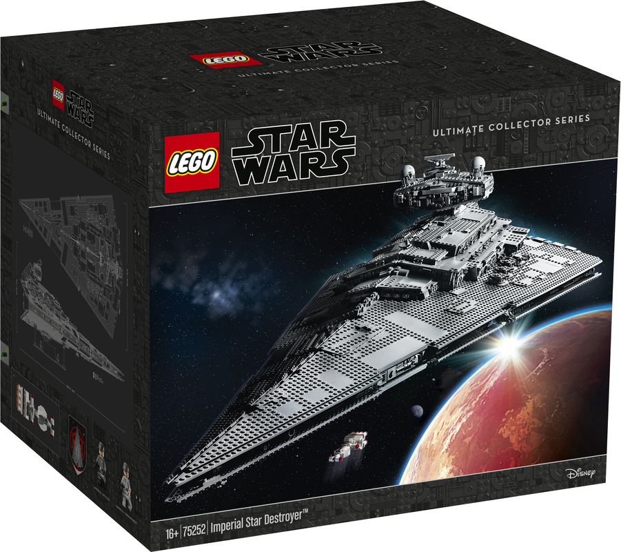LEGO   STAR WARS: A NEW HOPE IMPERIAL STAR DESTROYER 75252 BUILDING KIT