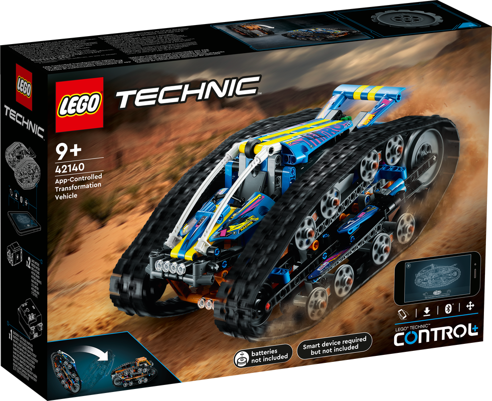 LEGO   42140 TECHNIC APP-CONTROLLED TRANSFORMATION VEHICLE