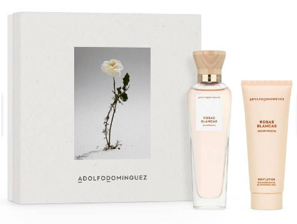 Set de Perfume Mujer Adolfo Dominguez : Fragancia 120ml+ Body Lotion 75ml