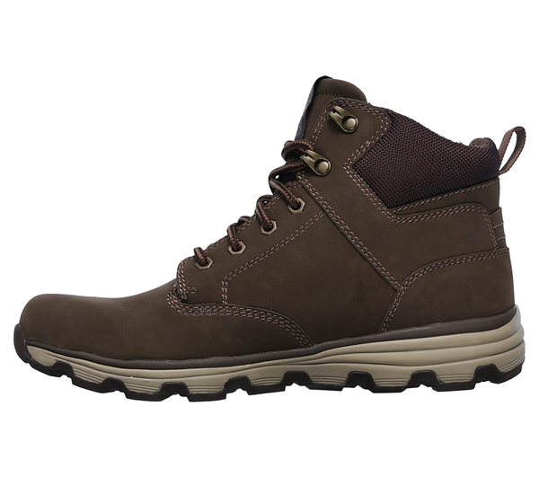 Skechers Men Boots: Format - Glaven Light Brown