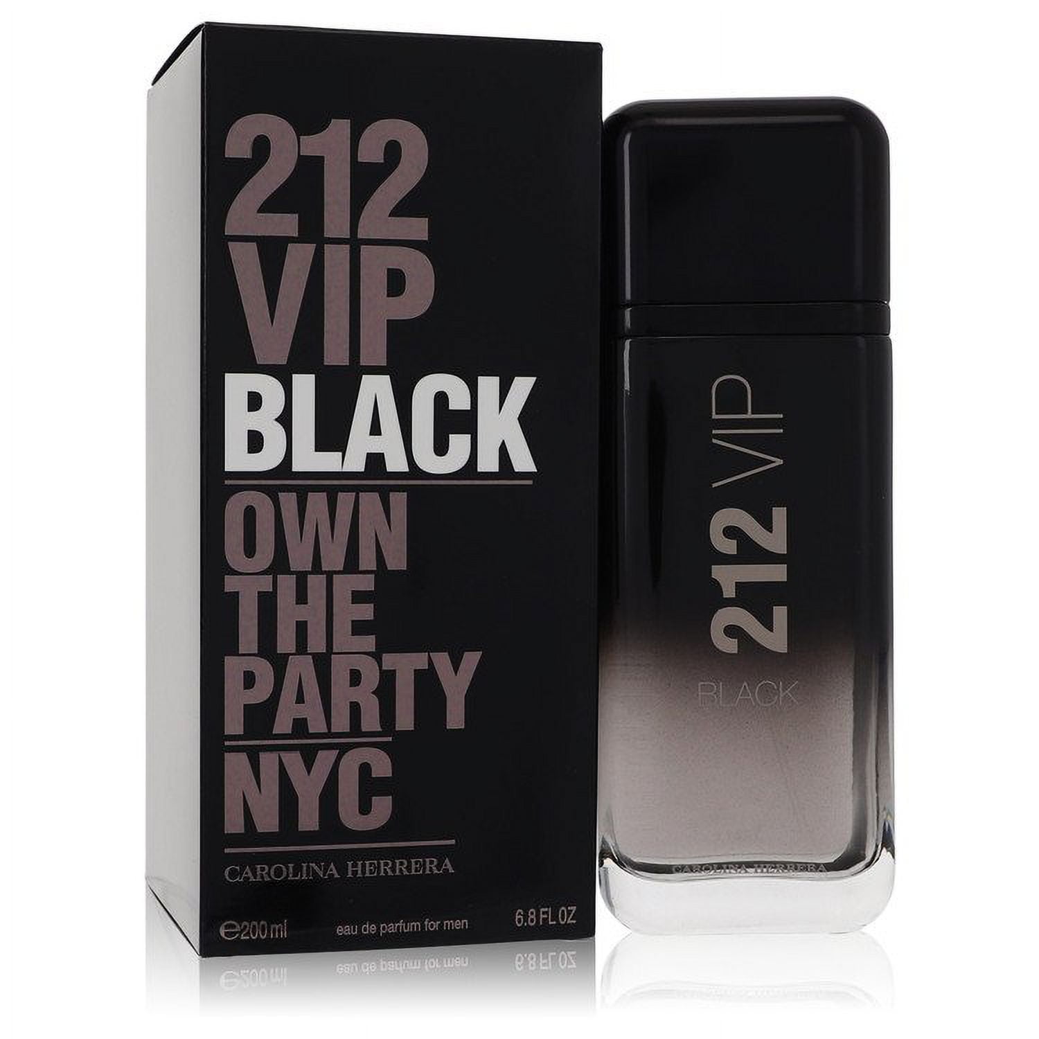 212 VIP Black de Carolina Herrera Eau De Parfum Spray 6.8 oz para Hombre
