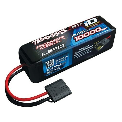 Traxxas 10000mAh 2S 7.4V 25C iD LiPo batería con conector iD
