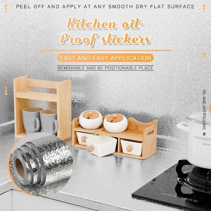 (❤️Hot Sale- 40% OFF) Kitchen Oil-proof Stickers