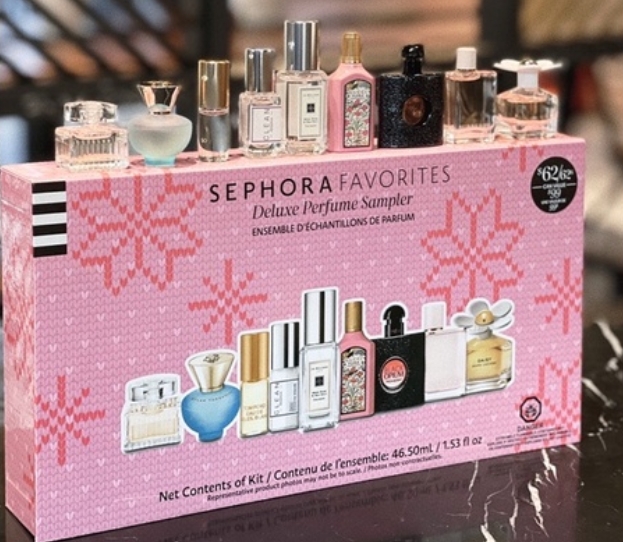 Mini set de 9 perfumes El set de muestras de perfumes de lujo favorito de Sephora