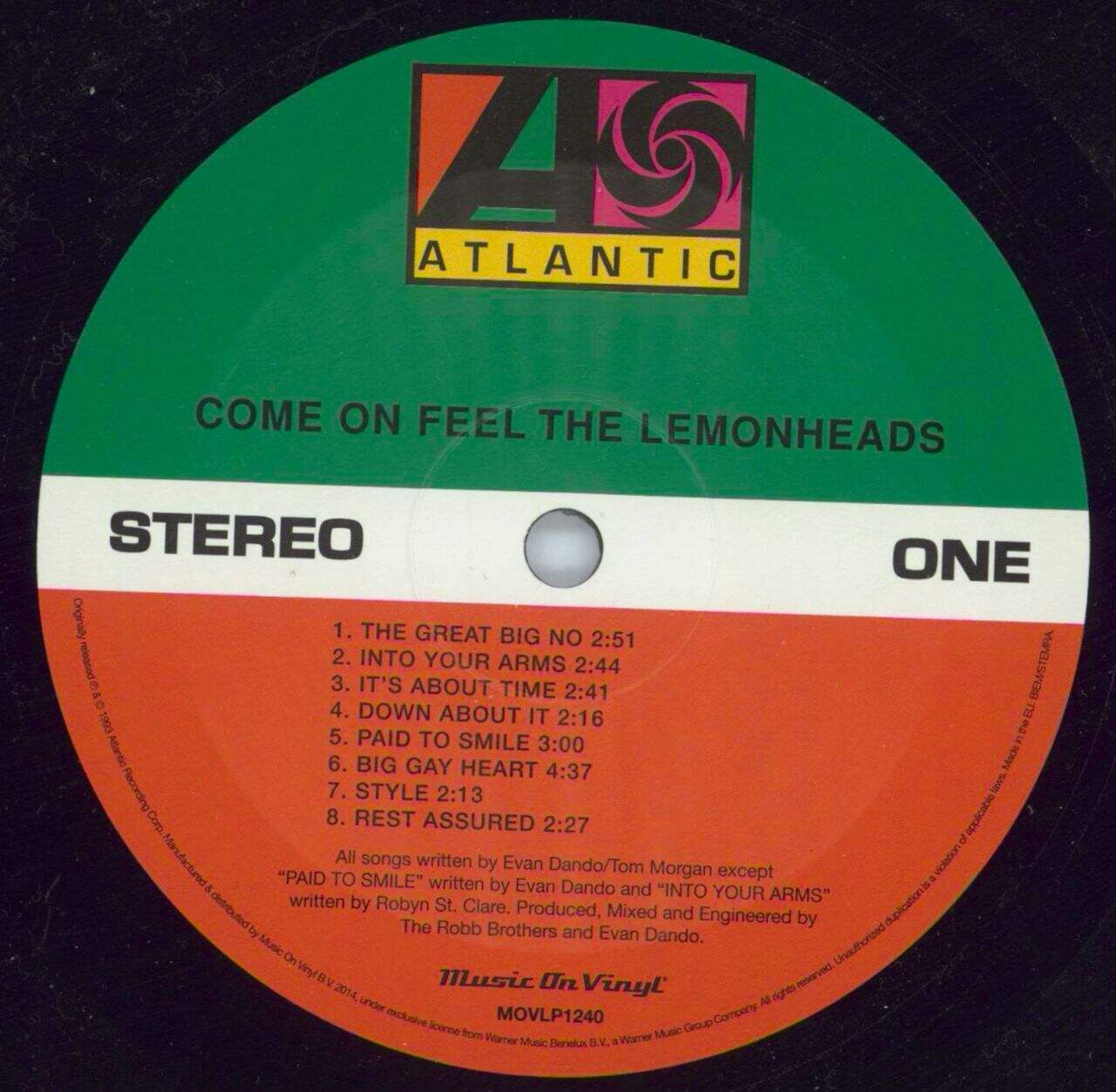 The Lemonheads Come On Feel The Lemonheads Dutch Vinyl LP