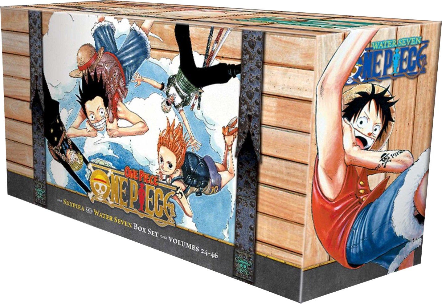 One Piece by Eiichiro Oda Box Set 2: Skypiea and Water Seven Vol. 24-46 23 Books - Ages 14+ - Paperback