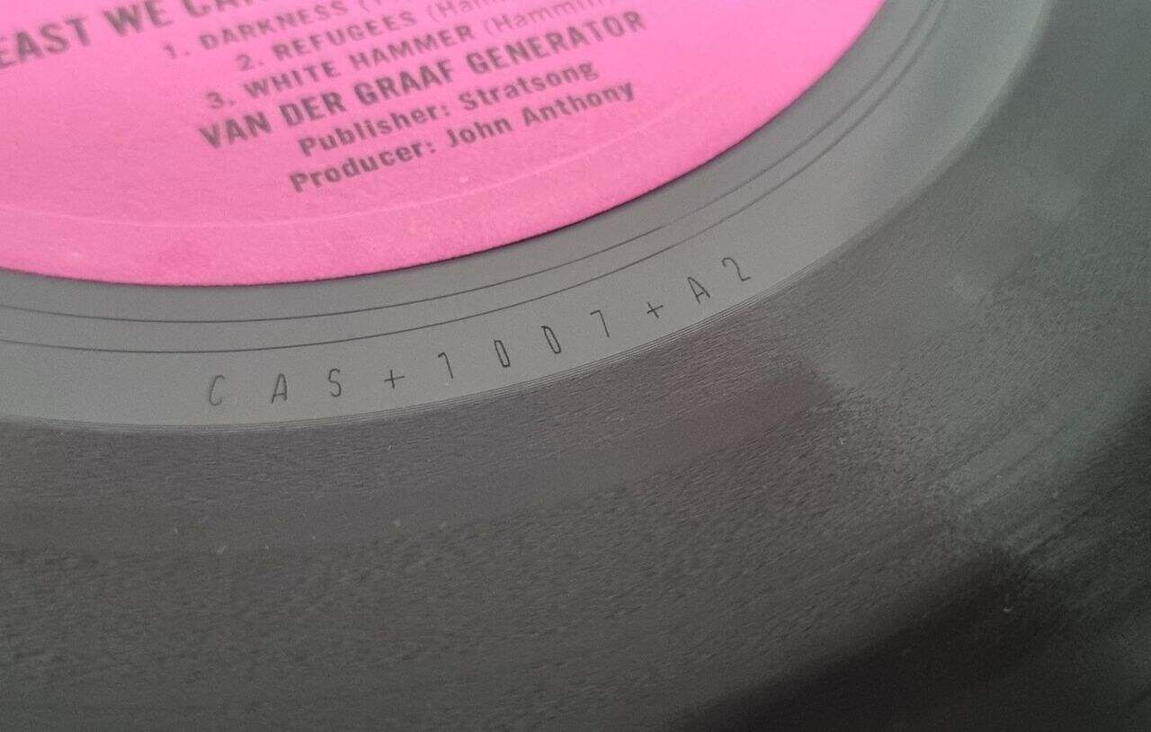 Van Der Graaf Generator The Least We Can Do - 1st Mix UK Vinyl LP