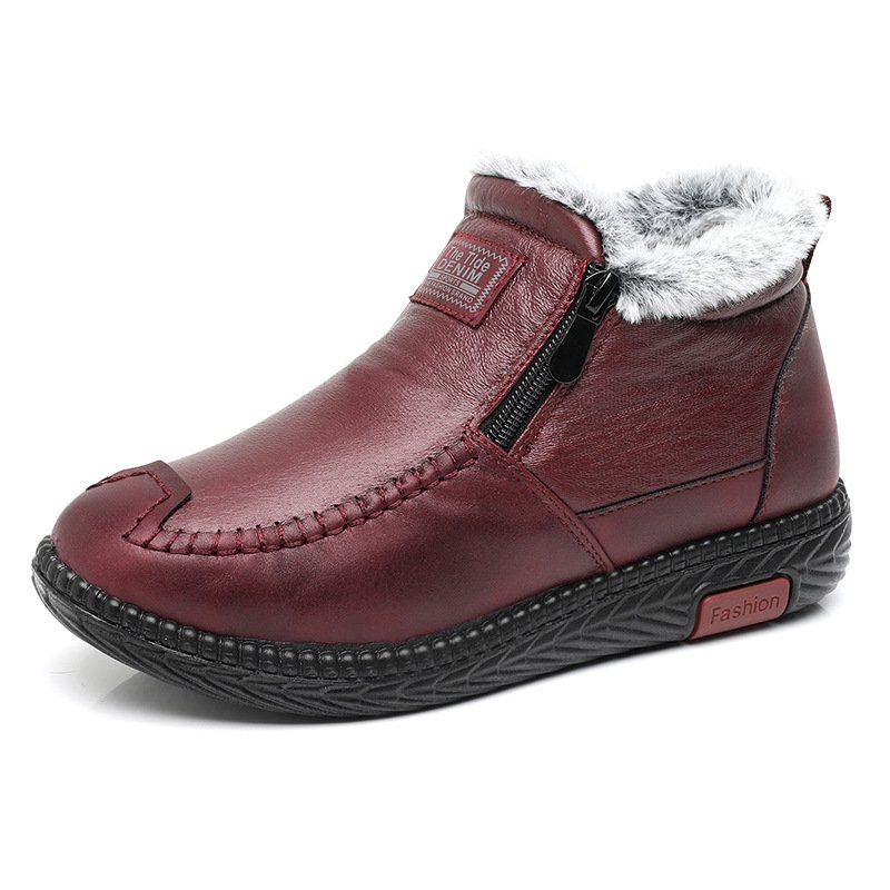 New fleece thickened warm snow boots