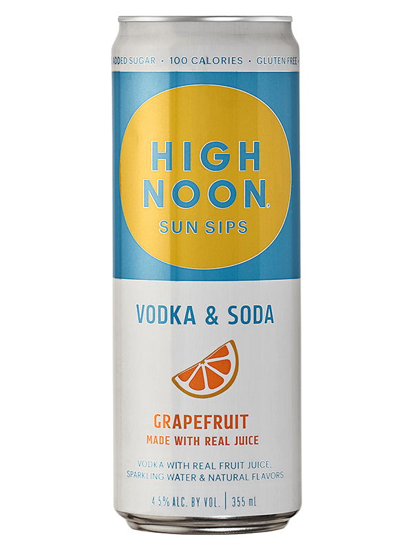 High Noon Grapefruit Vodka & Soda