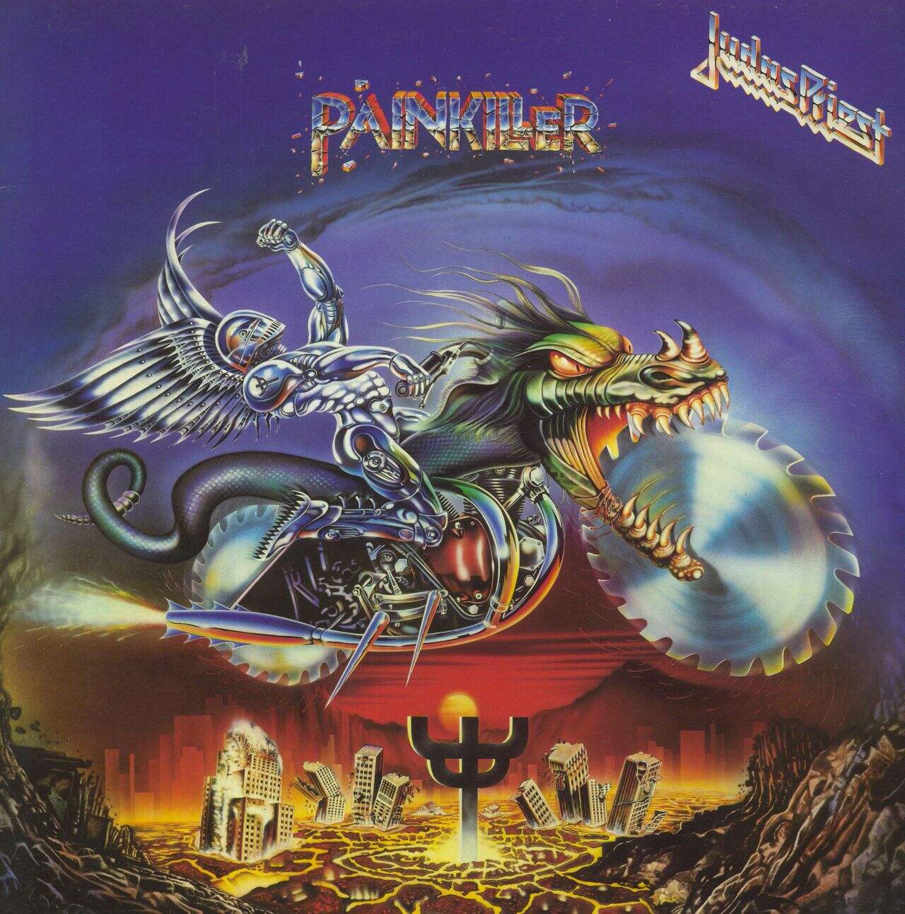 Judas Priest Painkiller UK Vinyl LP