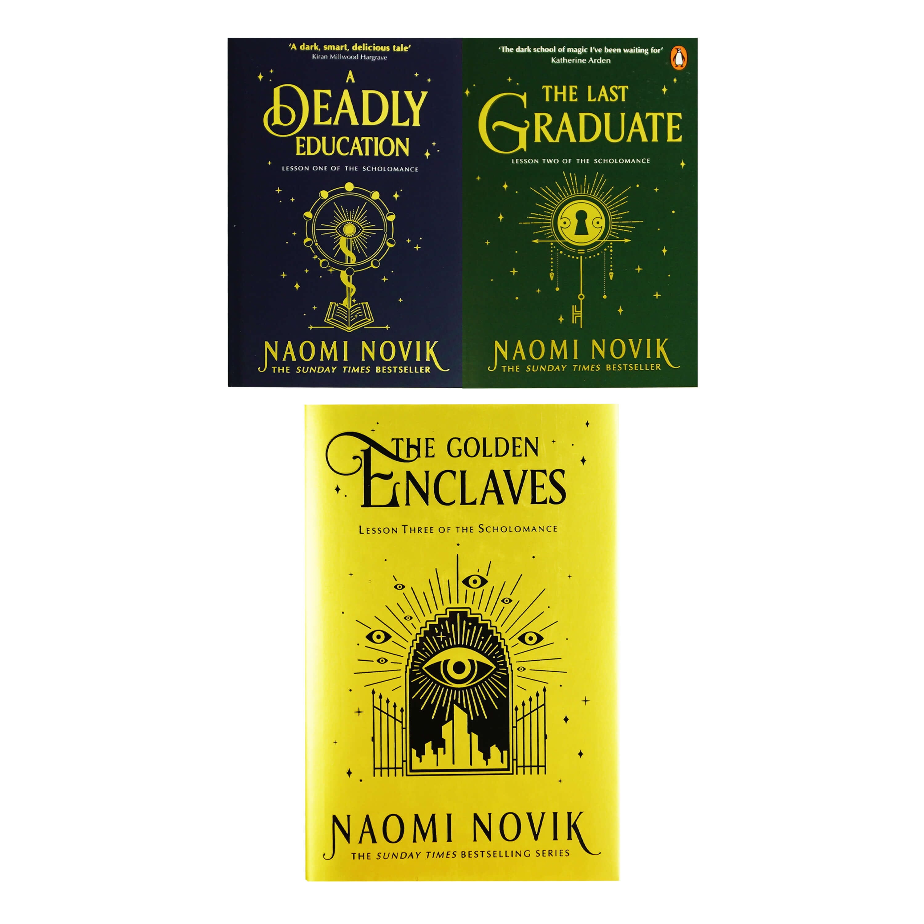 Scholomance Trilogy by Naomi Novik 3 Books Collection Set - Ages 15+ - Paperback/Hardback