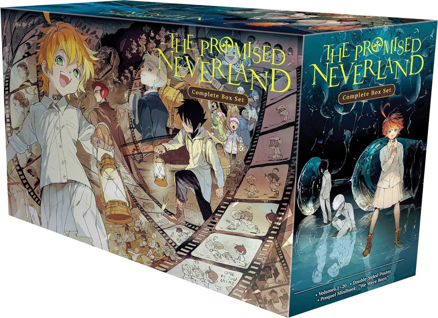 The Promised Neverland Complete Volumes 1-20 Box Set By Kaiu Shirai - Manga - Paperback
