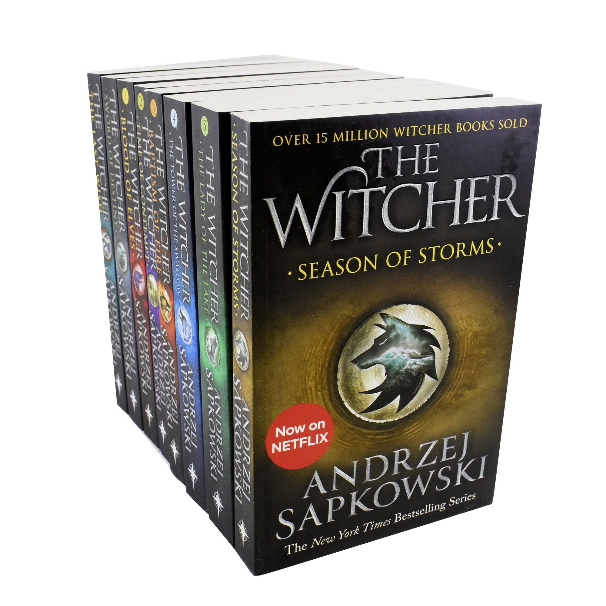 The Witcher Complete Series By Andrzej Sapkowski 8 Books Box Set Collection - Fiction - Paperback