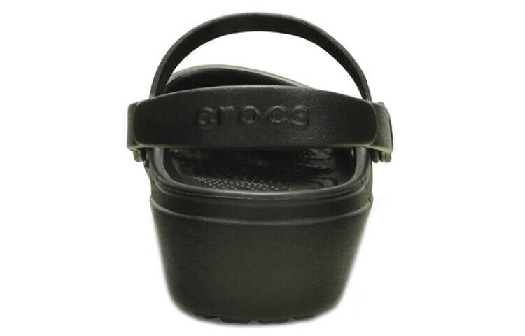 (WMNS) Crocs Karin Clog Beach Sandals Shoe Black 202494-001