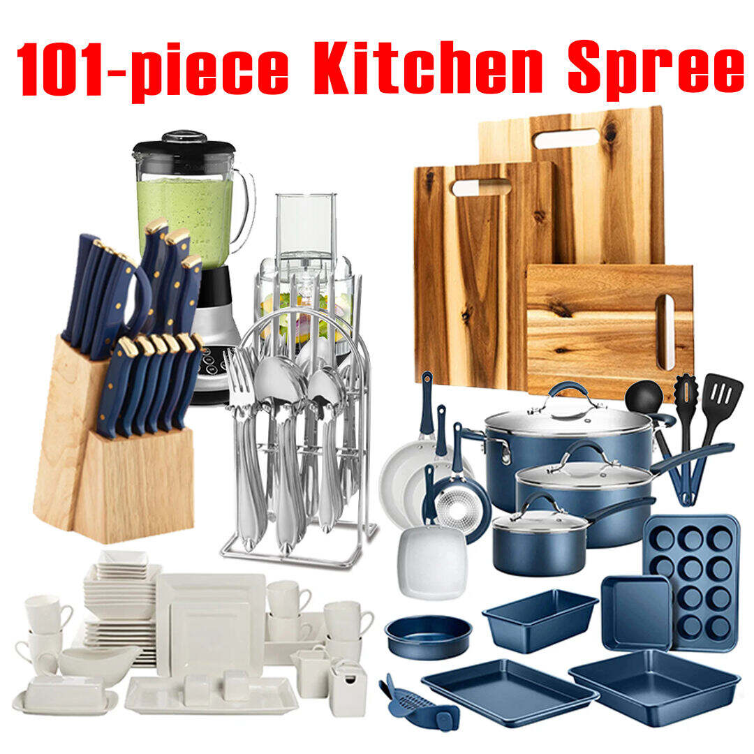 Limited-time Promotion. 101-piece Kitchen Spree. Meeting All The Needs Of The Kitchen
