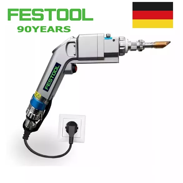 Soldadora láser (3 en 1) Festool último modelo 2024 soldadura + corte + desoxidación+limpieza 6000 W (materiales de soldadura y corte)