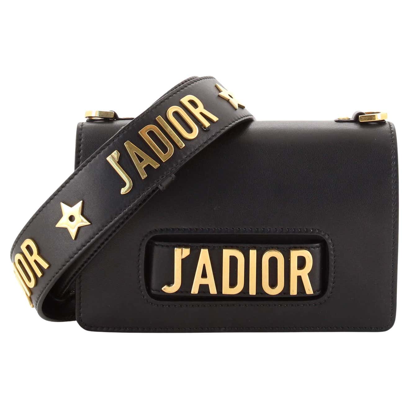 Christian Dior J'Adior Flap Bag with Strap Leather Medium