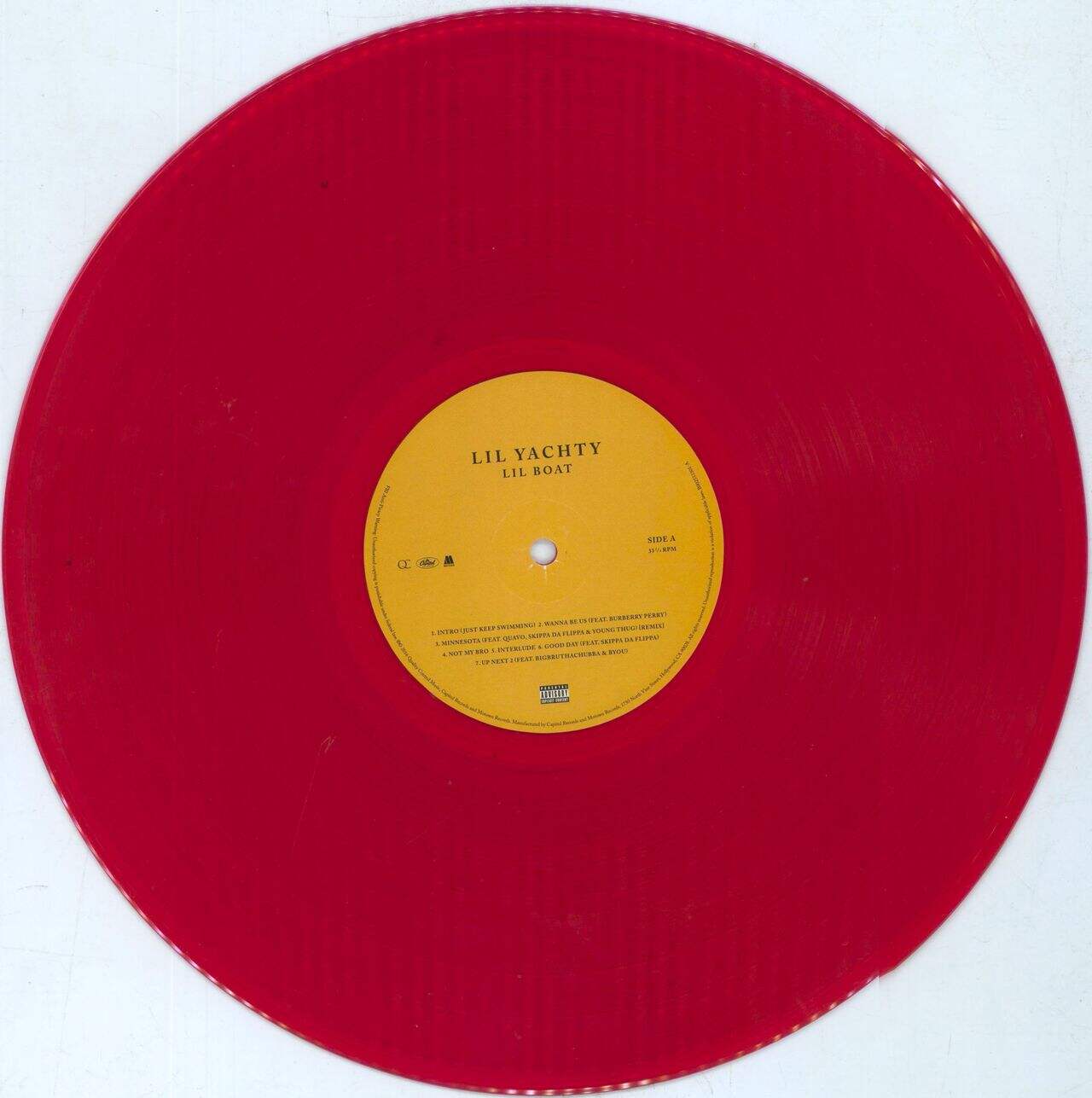 Lil Yachty Lil Boat - Red Vinyl - RSD16 US Vinyl LP