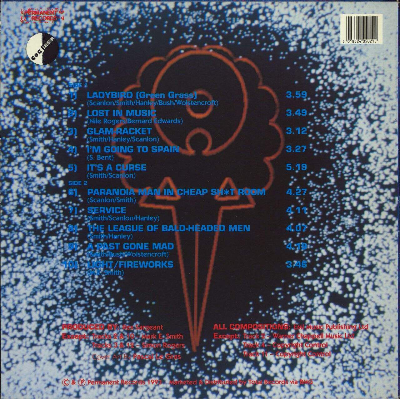 The Fall The Infotainment Scan UK Vinyl LP