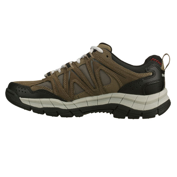 Skechers Men Extra Wide Fit (4E) Shoes - Rig Brown/Black