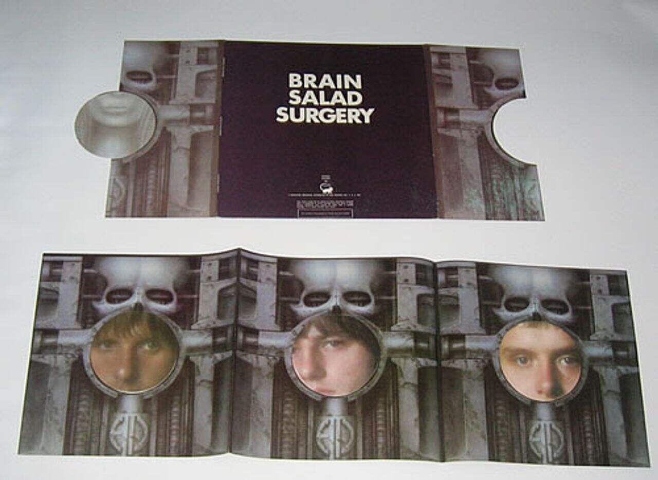 Emerson Lake & Palmer Brain Salad Surgery - 1st - US Vinyl UK Vinyl LP