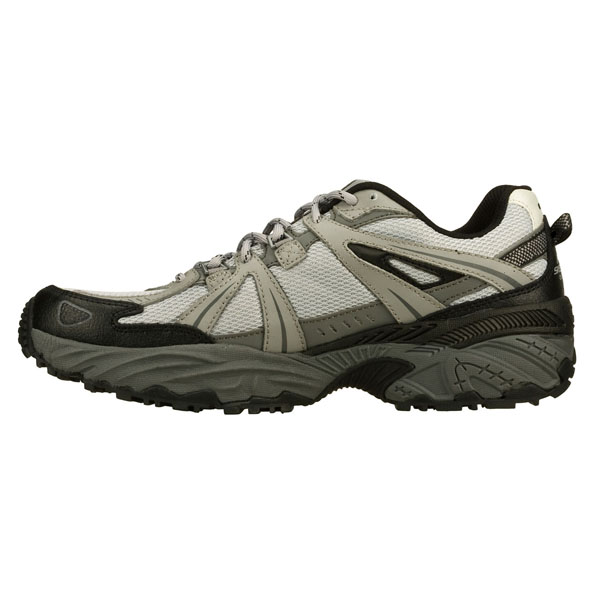 Skechers Men Extra Wide Fit (4E) Shoes - Kirkwood Gray/Black