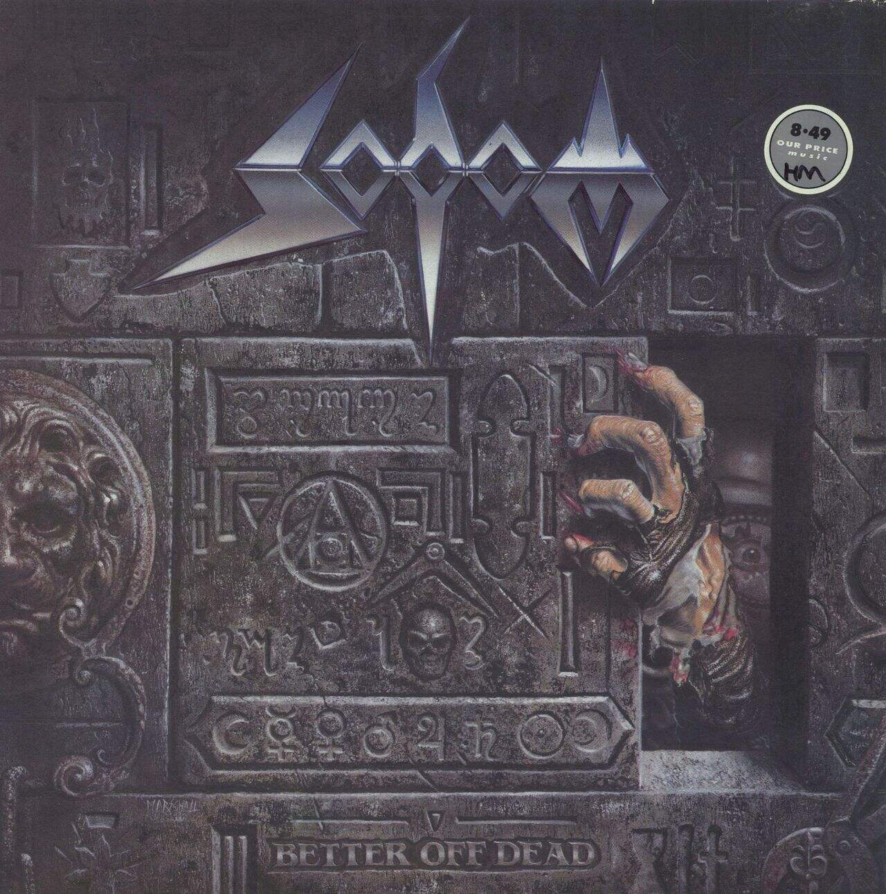 Sodom Better Off Dead UK Vinyl LP