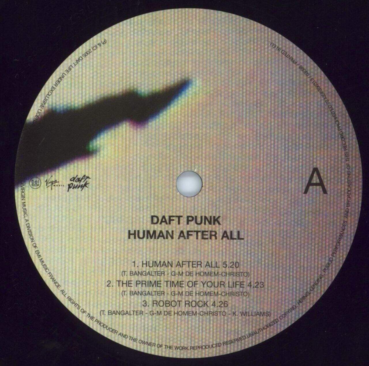 Daft Punk Human After All UK 2-LP vinyl set