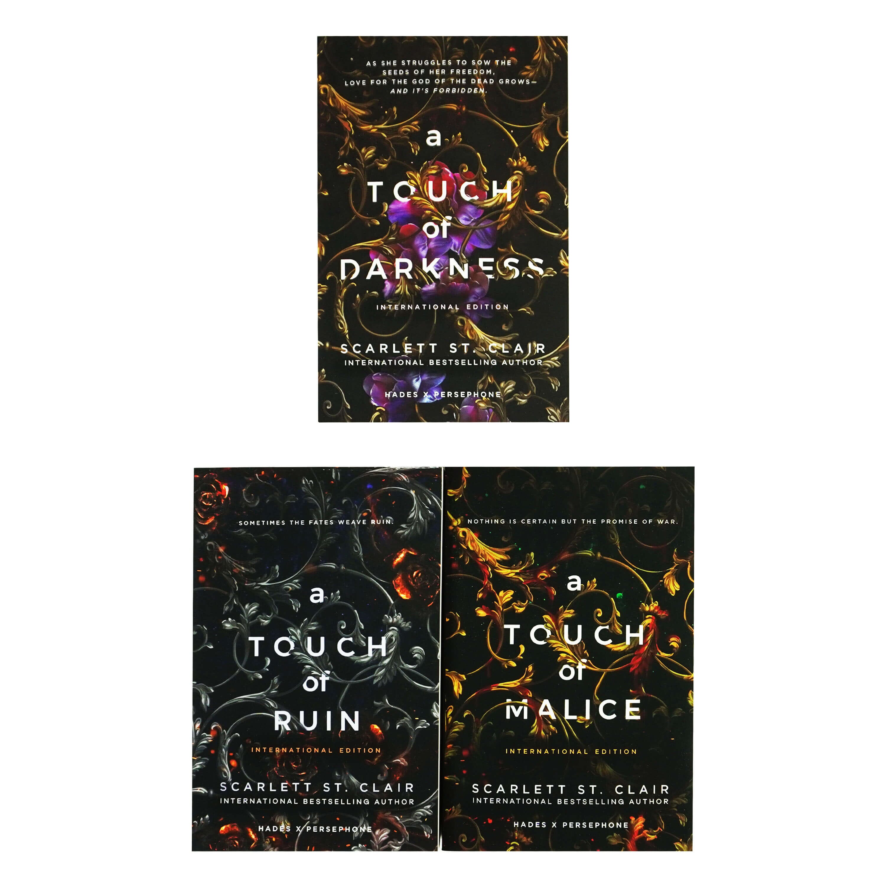 Hades X Persephone Series by Scarlett St. Clair 3 Books Collection Set - Fiction - Paperback