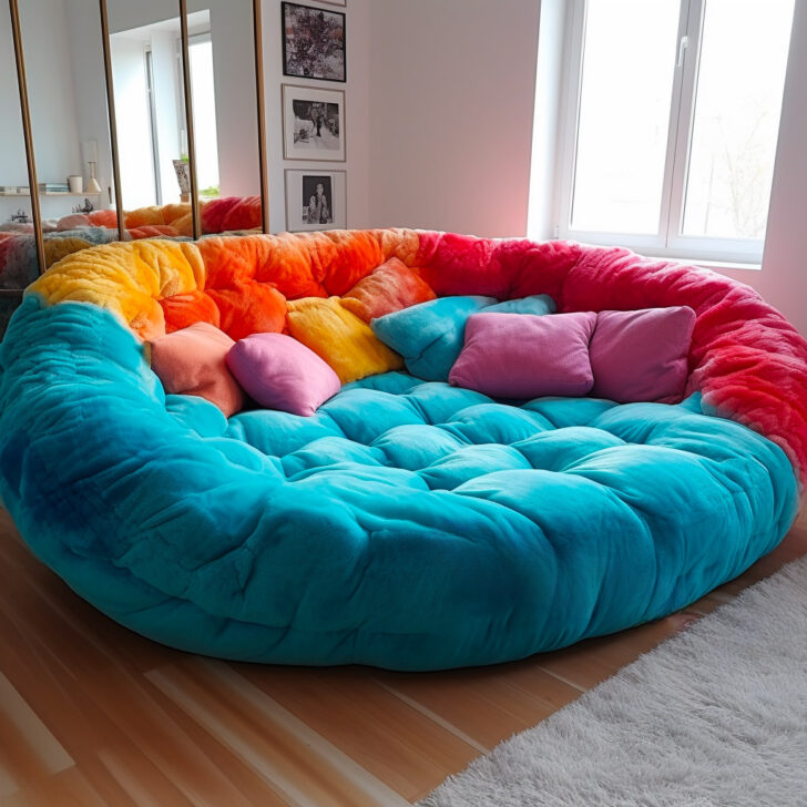 Gran oferta de invierno: estos sofás circulares gigantes de películas podrían ser el lugar más acogedor para ver una película