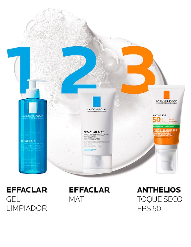 Crema facial Hydratant Sebo-Controlling Moisturizer Effaclar La Roche Posay recomendada para hidratar