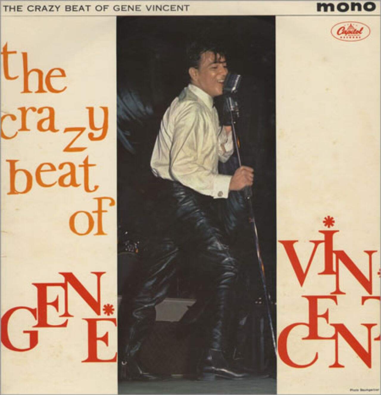 Gene Vincent The Crazy Beat Of Gene Vincent UK Vinyl LP