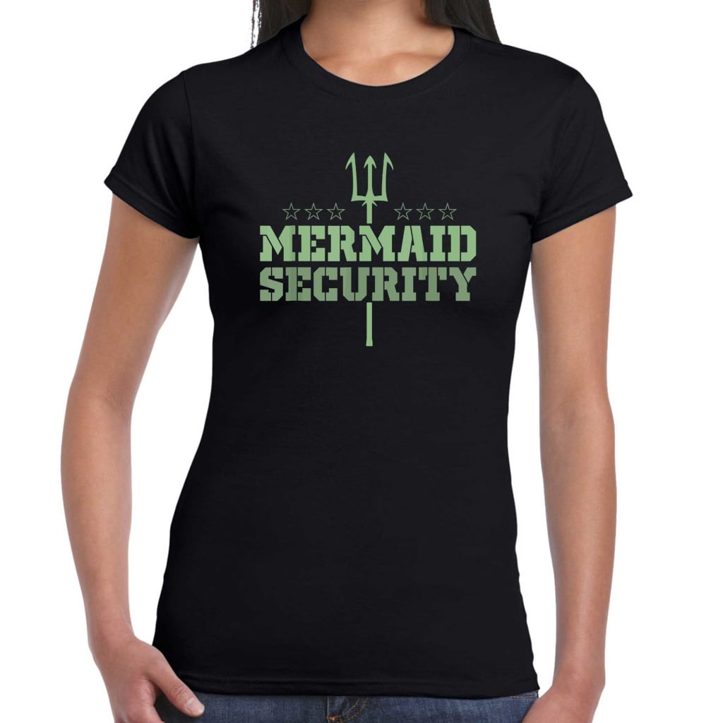 Mermaid Security Ladies T-shirt