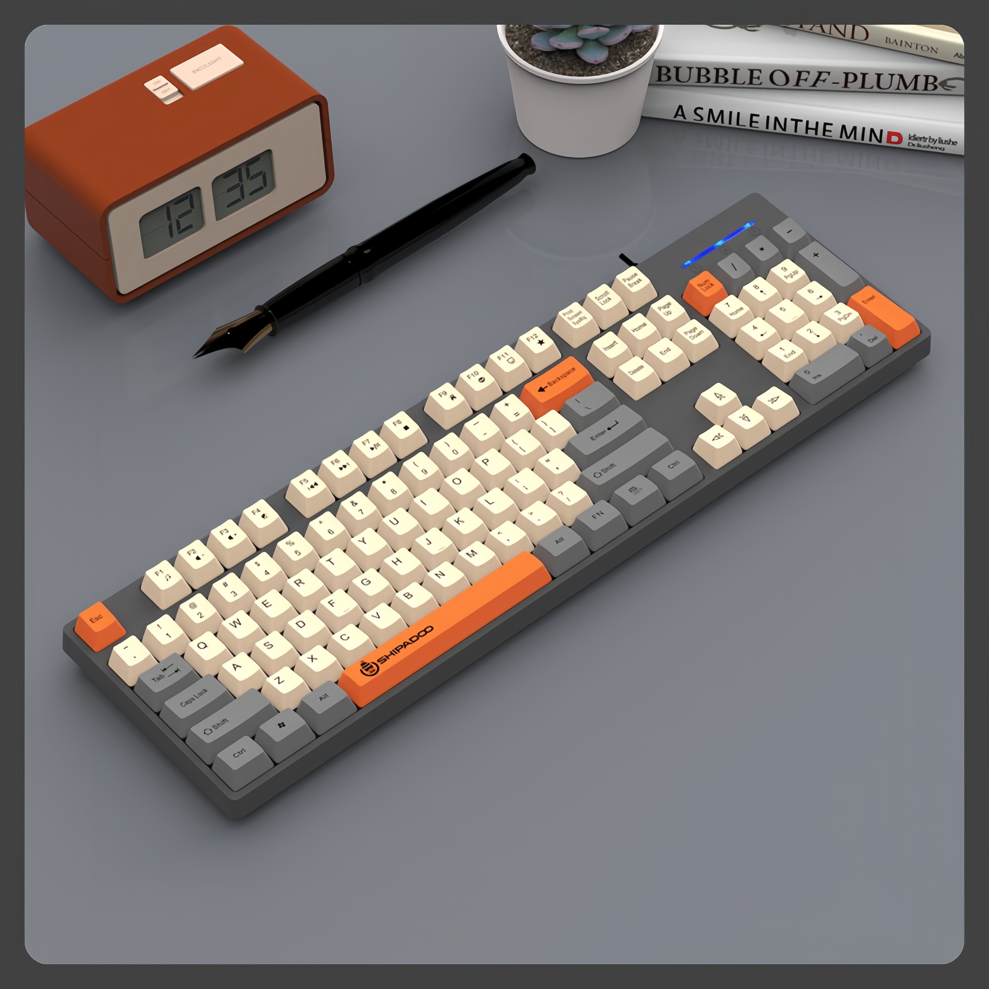 Colorful Atmosphere Wired Keyboard High Quality Office Desktop Computer Loptop Membrane Keyboard