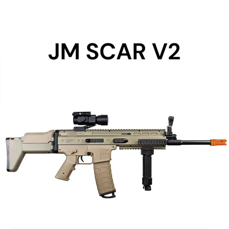 JM SCAR V2 Pistola de gel eléctrica