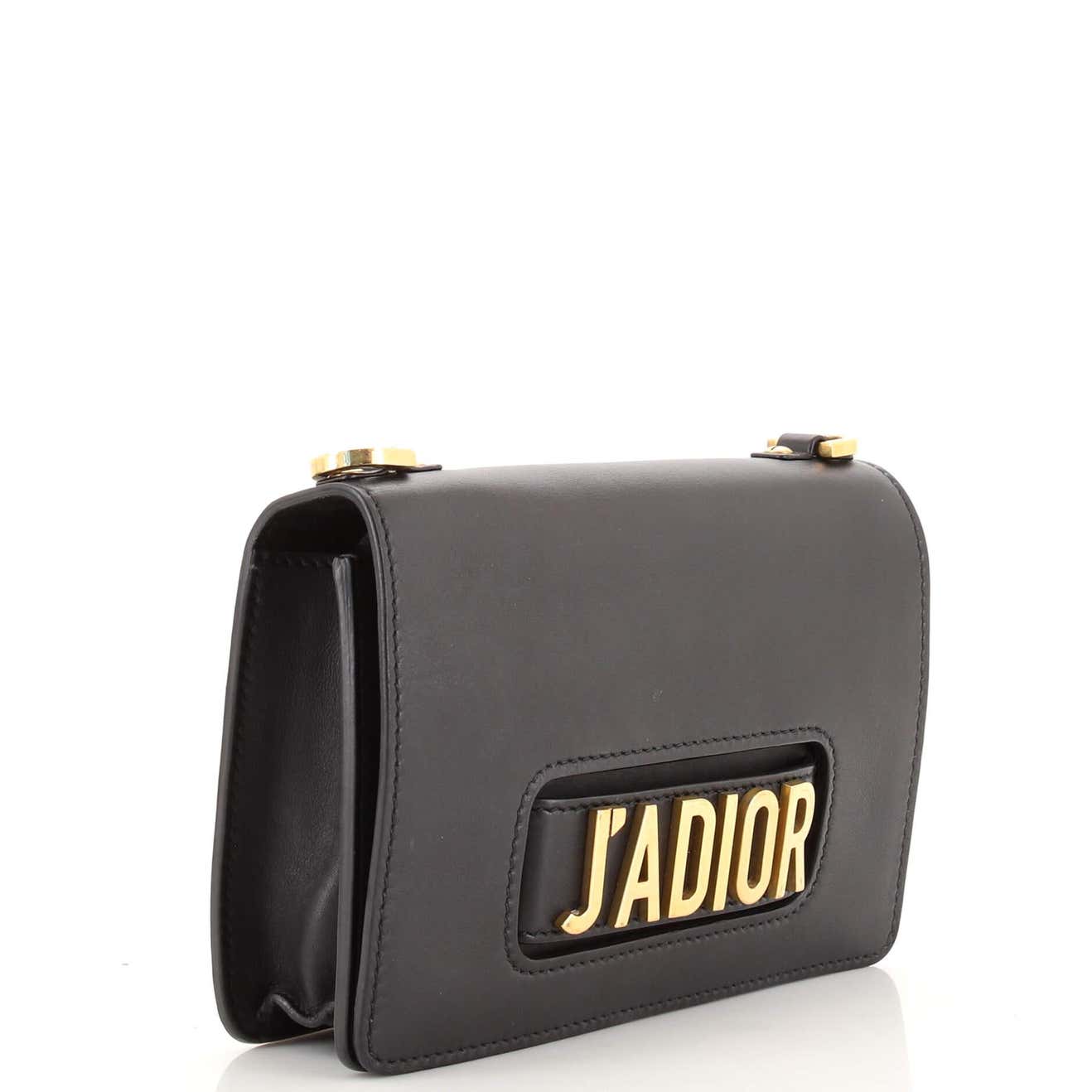 Christian Dior J'Adior Flap Bag with Strap Leather Medium