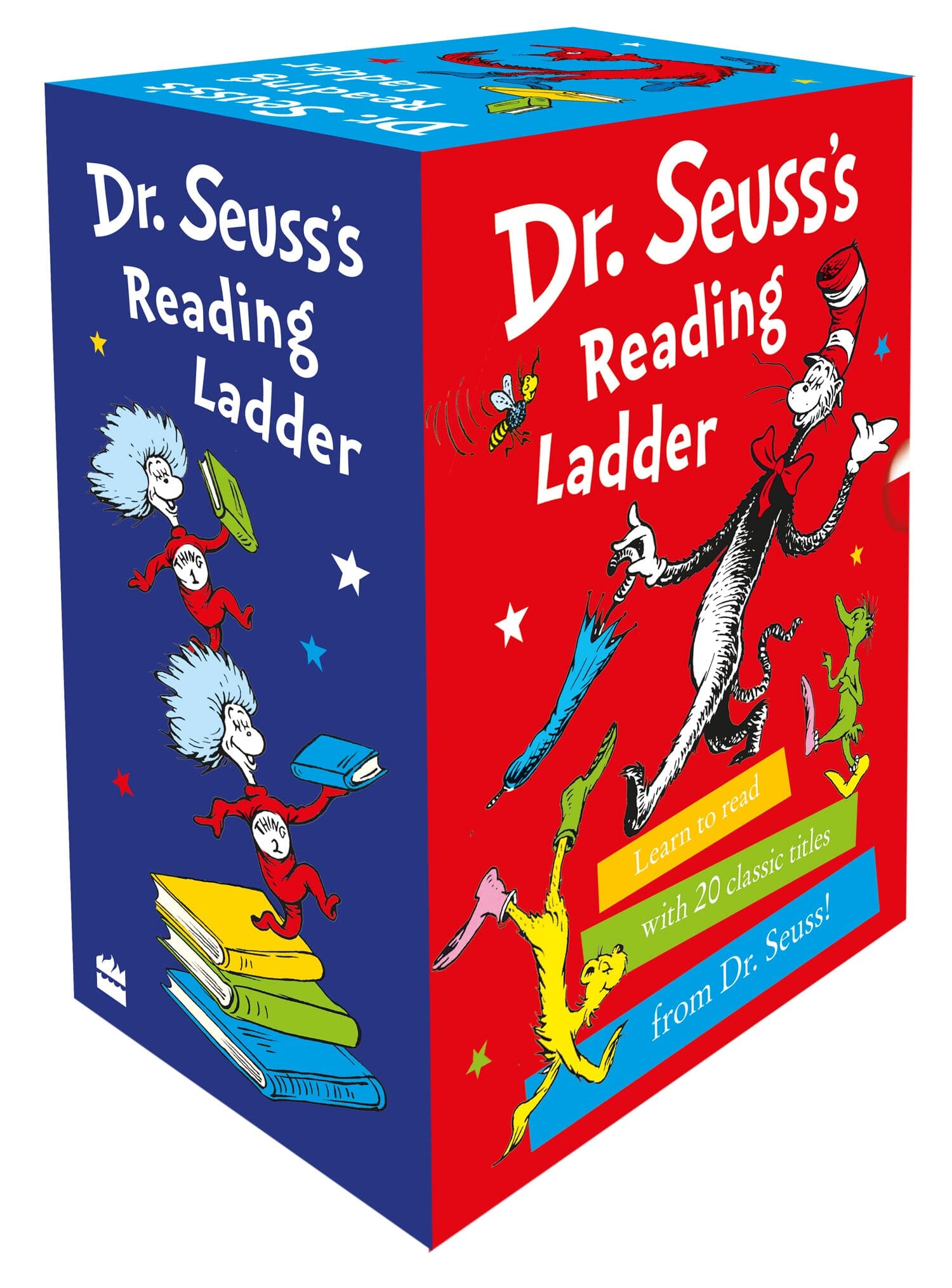 Dr. Seuss's Reading Ladder Learn To Read 20 Books Collection Box set - Age 3-7 - Paperback