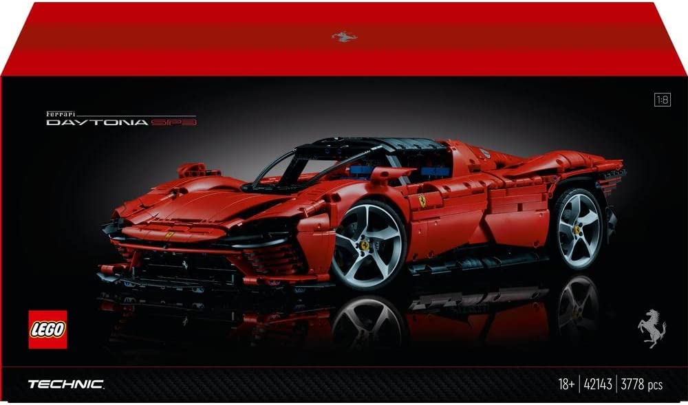 LEGO    Technic Ferrari Daytona SP3 42143 Toy Block Present Vehicle Nori Racing Car Boys Adults